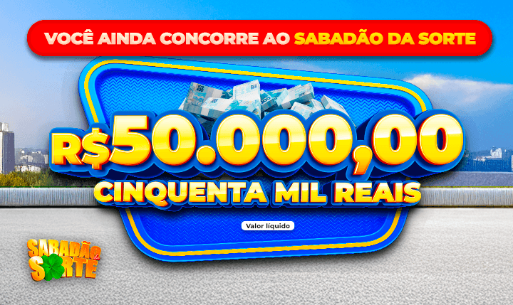 3º Cupom: Sabadão da Sorte